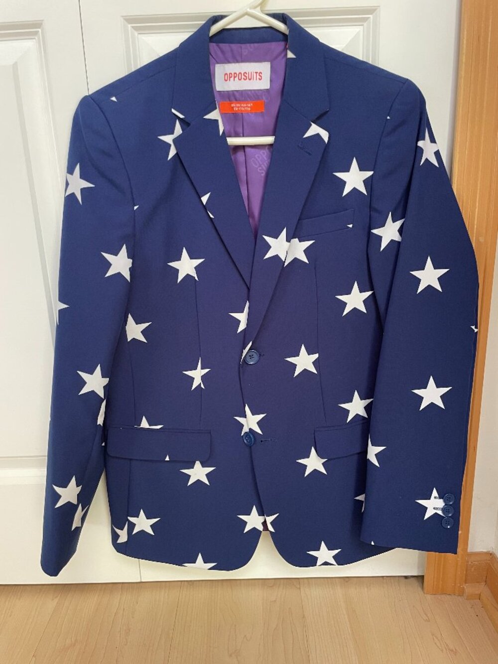 Boys size 16 stars OppoSuit blazer